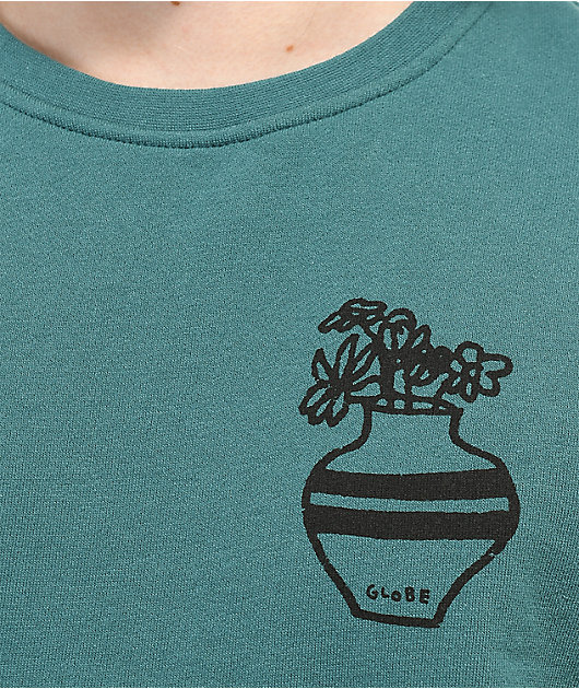87972-globe-bootleg-dreams-teal-crewneck-sweatshirt-3.jpg Globe Bootleg Dreams Teal Crewneck Sweatshirt