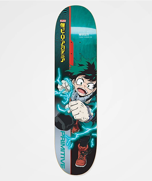 Primitive x My Hero Academia Izuku 8.5\" Skateboard Deck