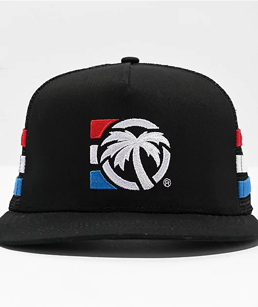 88164-heat-wave-4-speed-stripe-black-trucker-hat-3.webp Heat Wave 4 Speed Stripe Black Trucker Hat