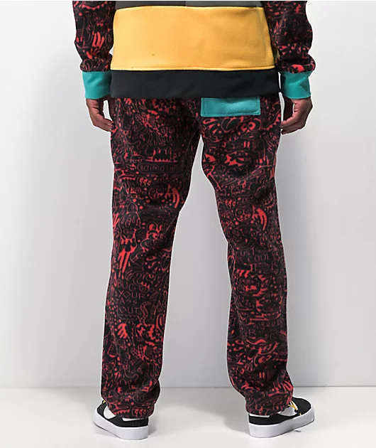 88173-killer-acid-x-the-bindle-conspiracy-world-wide-tech-black-red-sweatpants-2.webp Killer Acid x The Bindle Conspiracy World Wide Tech Black & Red Sweatpants