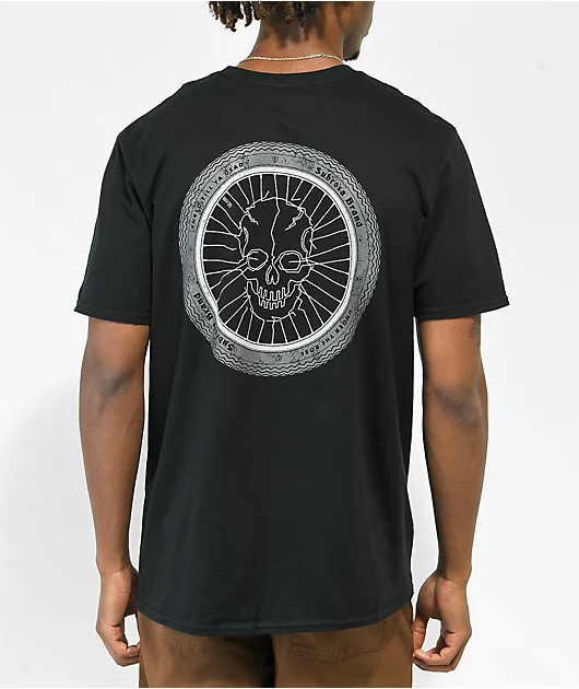 Subrosa Broken Spokes Black T-Shirt