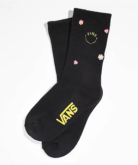 88766-vans-smile-black-crew-socks-1.webp Vans Smile Black Crew Socks