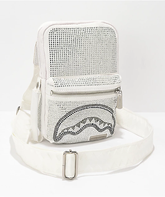 88908-sprayground-trinity-white-crossbody-bag-1.webp Sprayground Trinity White Crossbody Bag
