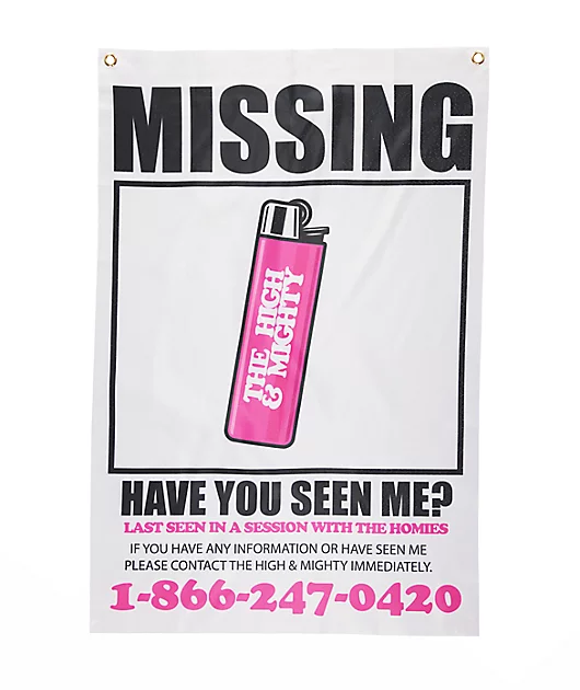 The High & Mighty Missing Banner