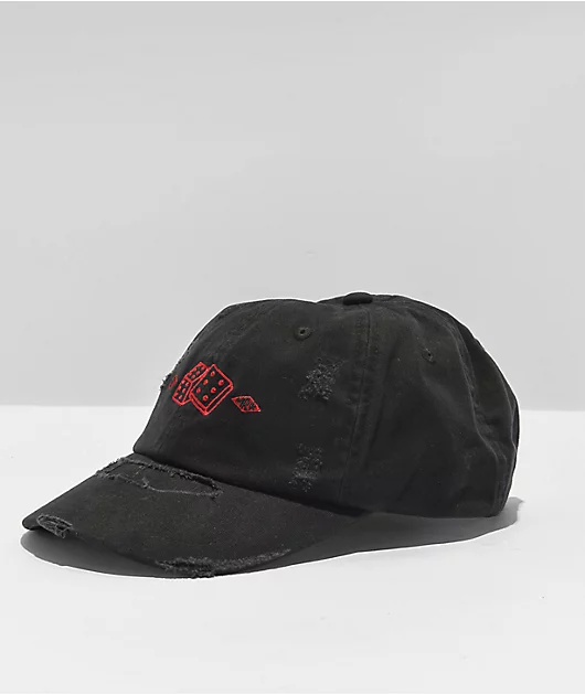 Empyre Wrecked Black Strapback Hat