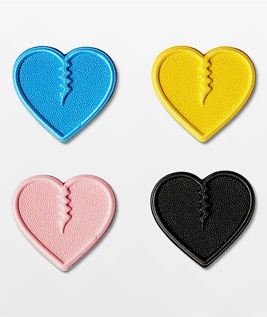 Crab Grab Mini Hearts Red Stomp Pad