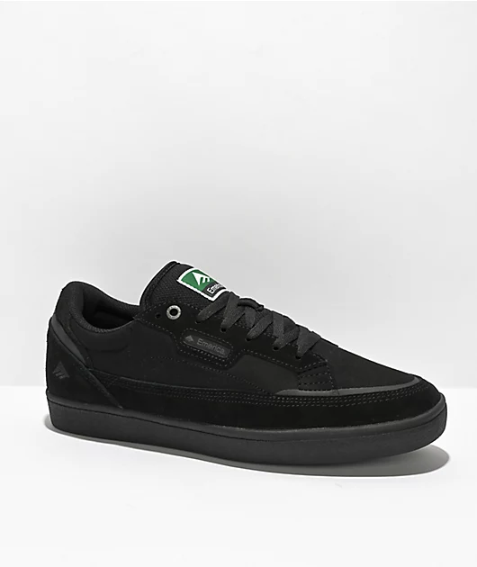 Emerica Gamma Black Skate Shoes