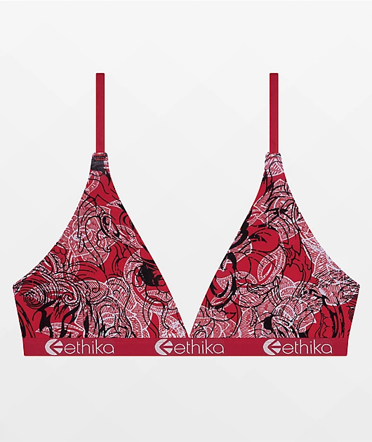 Ethika Tiger Beam Triangle Bralette