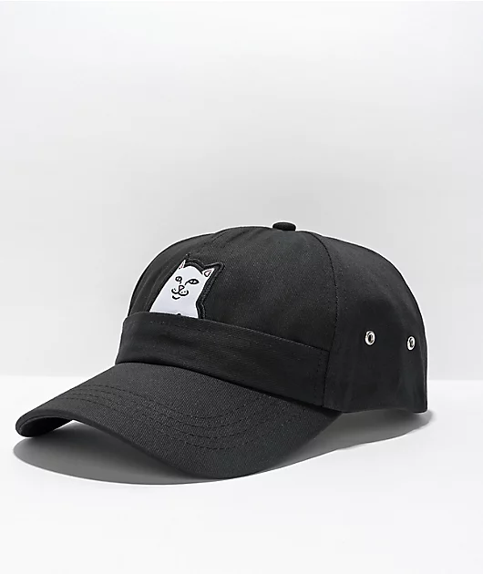 RIPNDIP Lord Nermal Black Strapback Hat