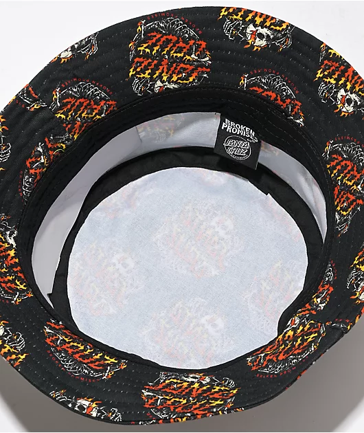 89923-broken-promises-x-santa-cruz-boneyard-black-bucket-hat-3.webp Broken Promises x Santa Cruz Boneyard Black Bucket Hat