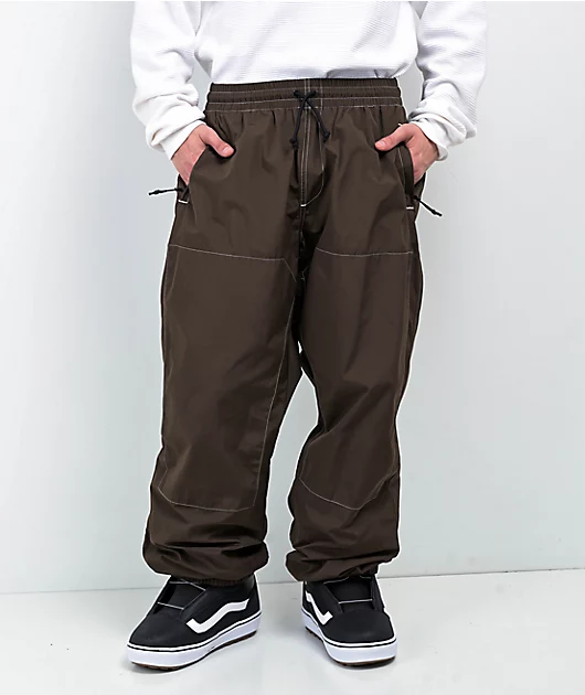 Autumn Cascade Service Brown Pants