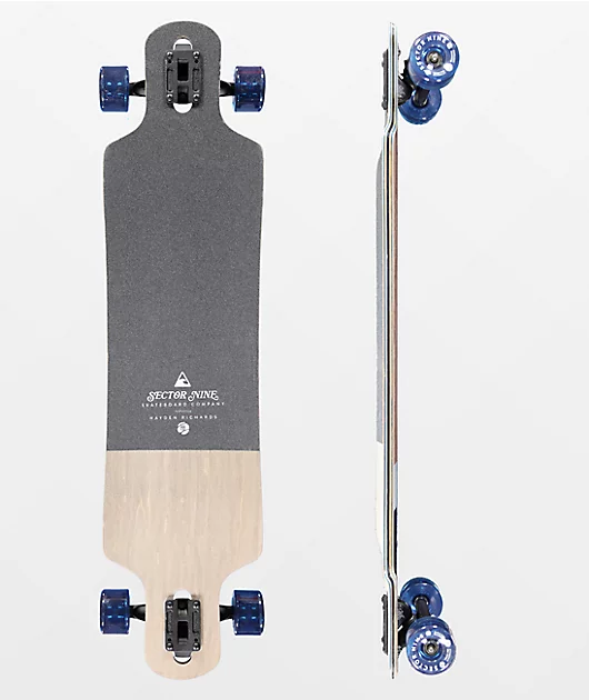 Sector 9 Meridian Rips 40\" Drop Through Longboard Complete