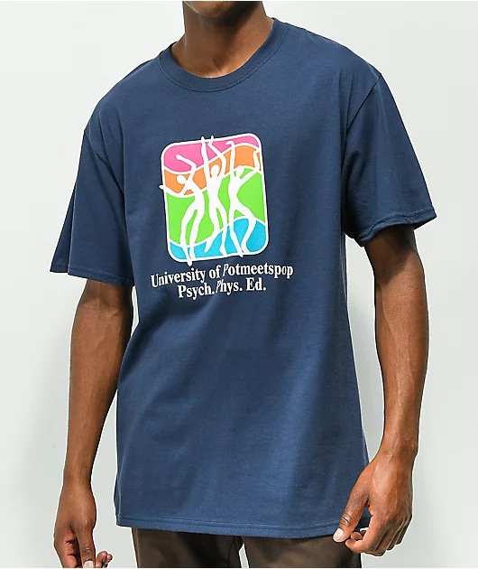 90966-pot-meets-pop-psych-ed-navy-t-shirt-2.webp Pot Meets Pop Psych Ed Navy T-Shirt