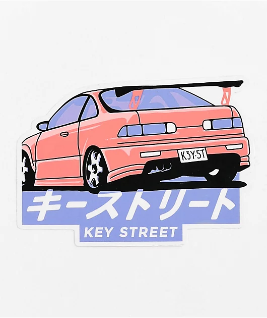 Key Street Moto Ichiban Sticker