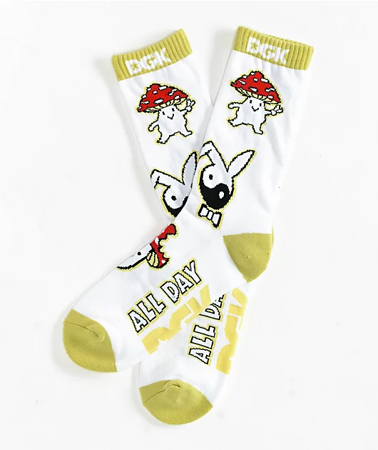 90998-dgk-chaos-white-crew-socks-2.webp DGK Chaos White Crew Socks