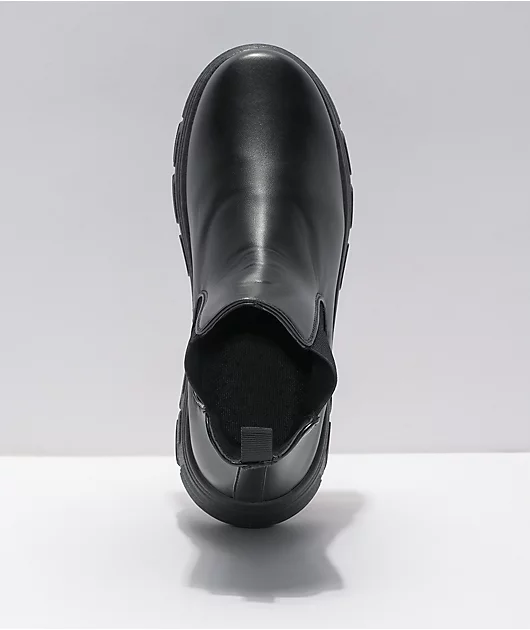 KOI AC4 Black Platform Boots