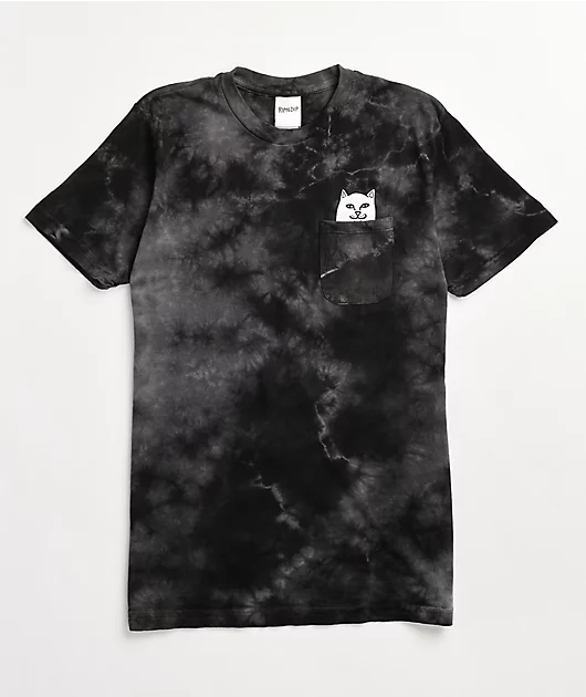 91569-ripndip-lord-nermal-black-tie-dye-t-shirt-1.webp RIPNDIP Lord Nermal Black Tie Dye T-Shirt