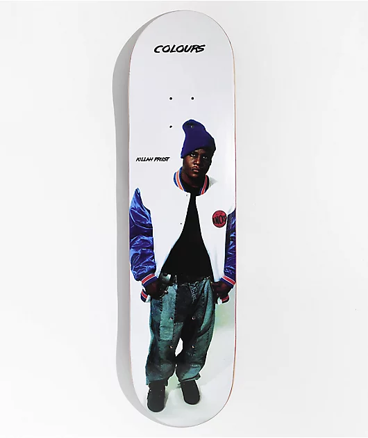 91886-colours-x-odb-killah-priest-8.0-skateboard-deck-1.webp Colours x ODB Killah Priest 8.0\" Skateboard Deck