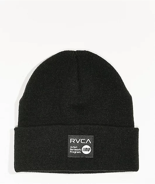 RVCA ANP Black Beanie