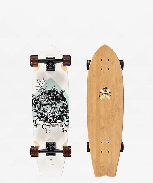 Arbor Bamboo Sizzler 30.5\" Skateboard Cruiser Complete