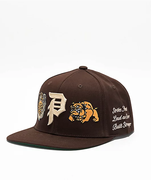 92131-primitive-altar-brown-snapback-hat-1.webp Primitive Altar Brown Snapback Hat