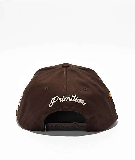 92131-primitive-altar-brown-snapback-hat-2.webp Primitive Altar Brown Snapback Hat