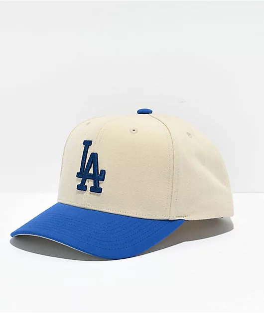 Mitchell & Ness LA Dodgers Game On Pro Cream Snapback