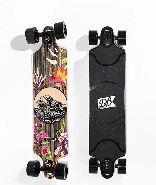 DB Longboards Tsunami 36\" Drop Through Longboard Complete