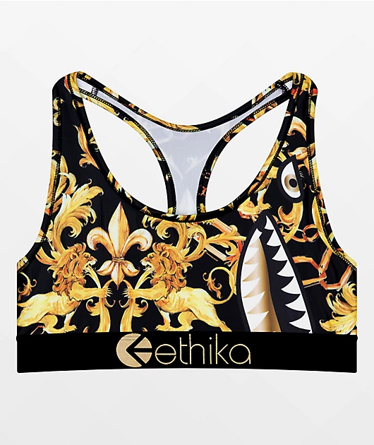 Ethika Bomber Golden Sports Bra