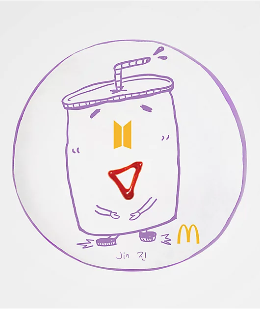 BTS x McDonald's Jin Saucy Cushion