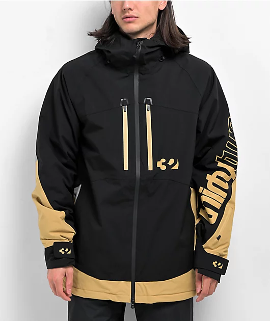 92566-thirtytwo-lashed-black-15k-snowboard-jacket-1.webp ThirtyTwo Lashed Black 15K Snowboard Jacket