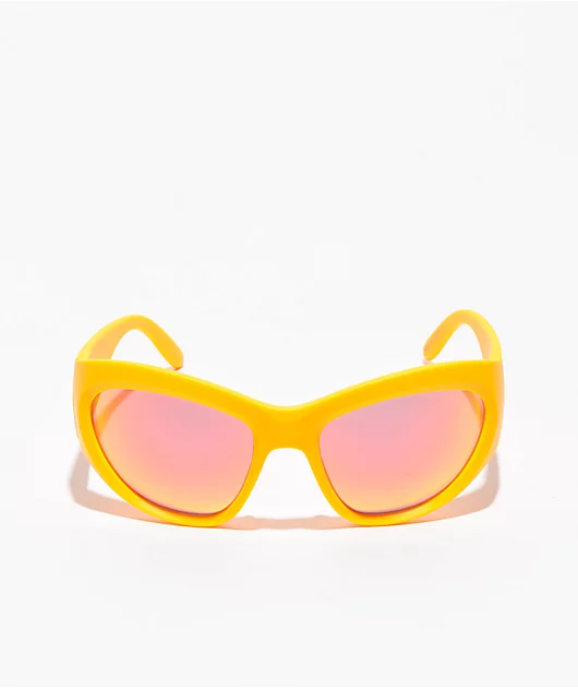 Becky Yellow Sunglasses
