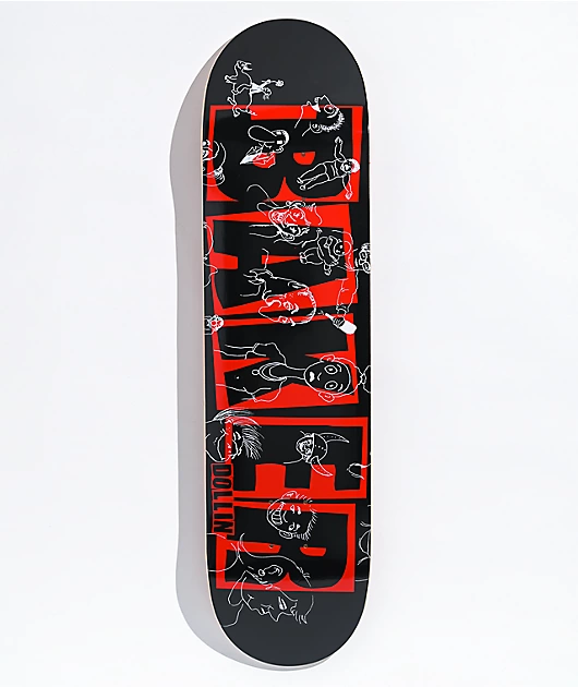 Baker Dollin Sketch Brand Logo 8.0\" Skateboard Deck