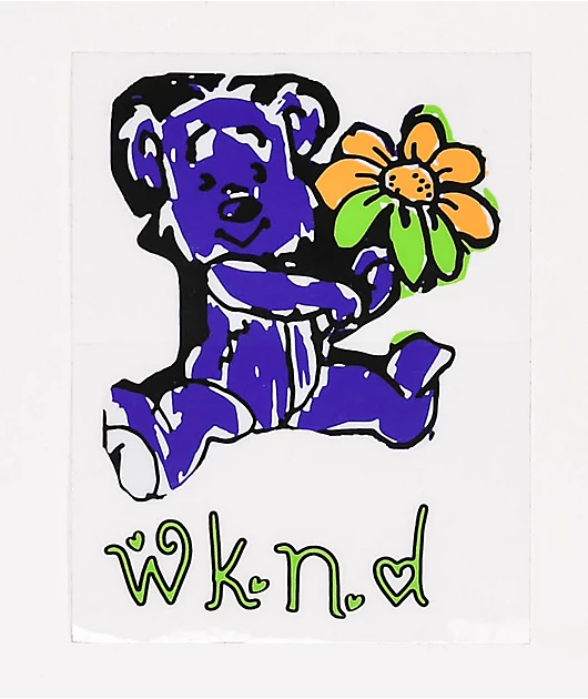 92744-wknd-bear-sticker-1.webp WKND Bear Sticker