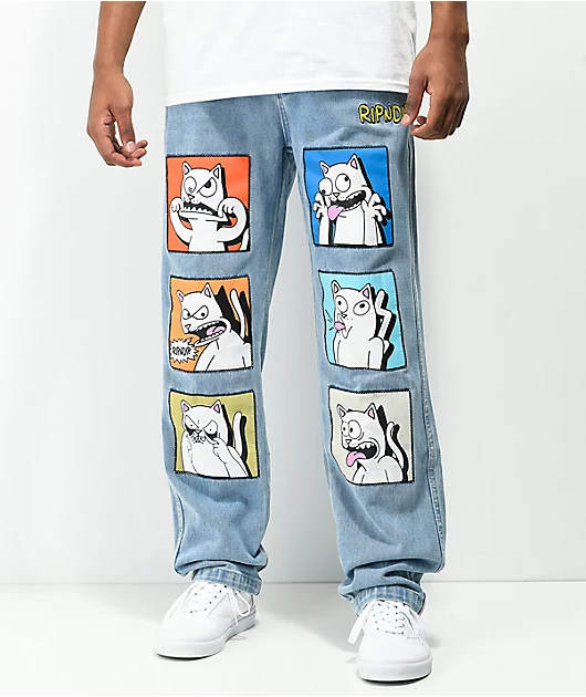 RIPNDIP Frustration Blue Jeans