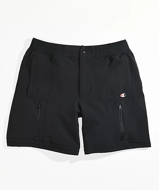 Champion Utility Black Cargo Shorts