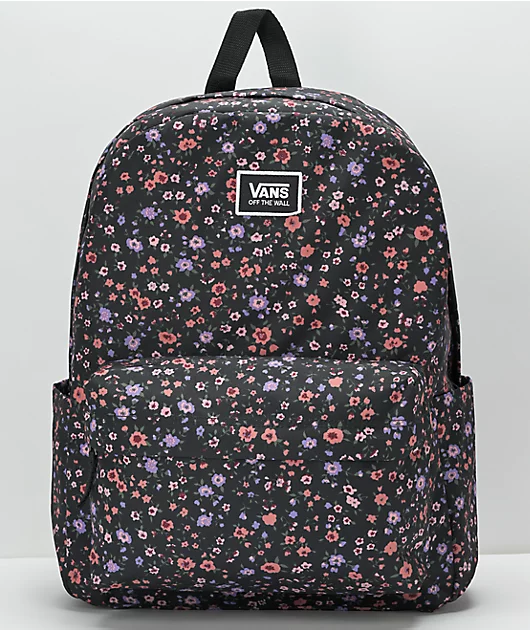 93334-vans-old-skool-floral-black-backpack-1.webp Vans Old Skool Floral Black Backpack