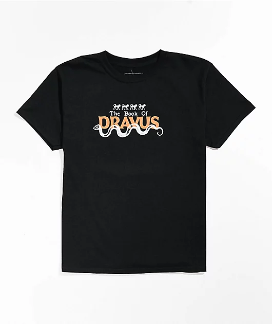 Dravus Kids' Forbidden Knowledge Black T-Shirt
