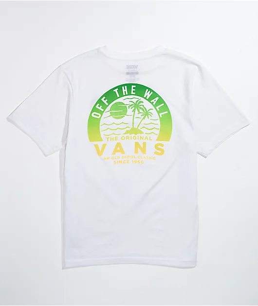 Vans Kids' Island White T-Shirt