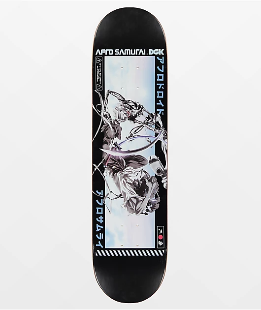 DGK x Afro Samurai Afro Droid 8.0\" Skateboard Deck