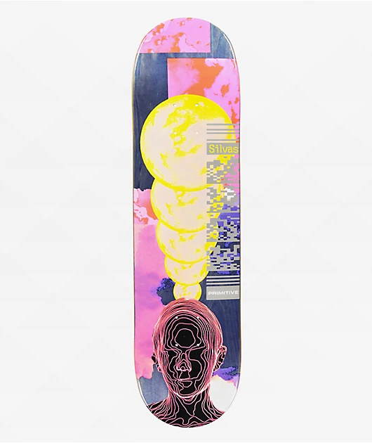 Primitive Silvas Eclipse 8.25\" Skateboard Deck