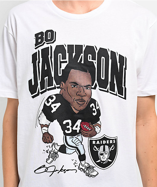 93844-mitchell-ness-oakland-raiders-bo-jackson-caricatures-white-t-shirt-2.jpg Mitchell & Ness Oakland Raiders Bo Jackson Caricatures White T-Shirt