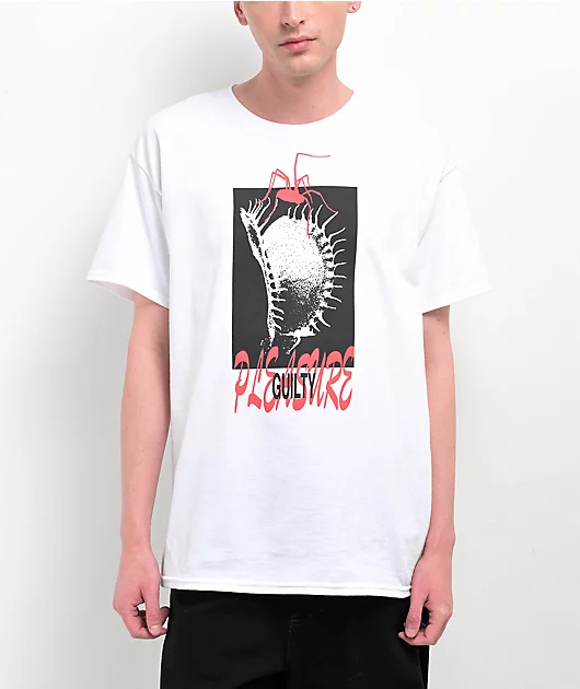 93914-worble-guilty-pleasure-white-t-shirt-1.webp WORBLE Guilty Pleasure White T-Shirt