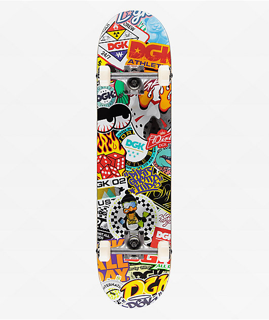 DGK Covered 7.75\" Skateboard Complete