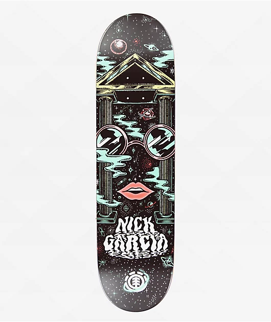 Element Garcia Space Case 8.38\" Skateboard Deck