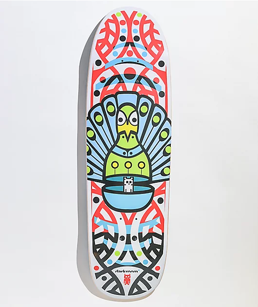 Darkoom Peafowl 9.125\" Skateboard Deck
