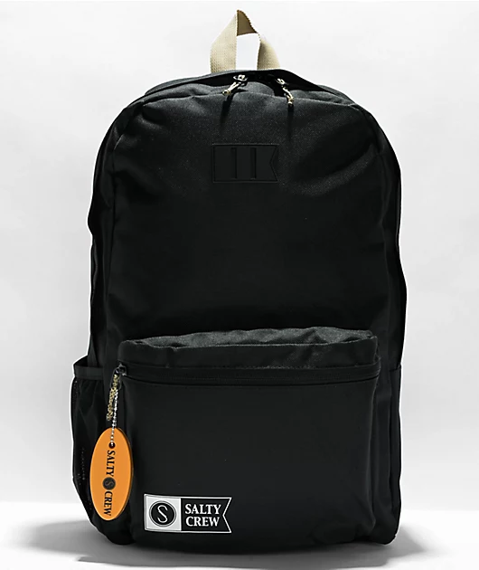 Salty Crew Brig Black Backpack