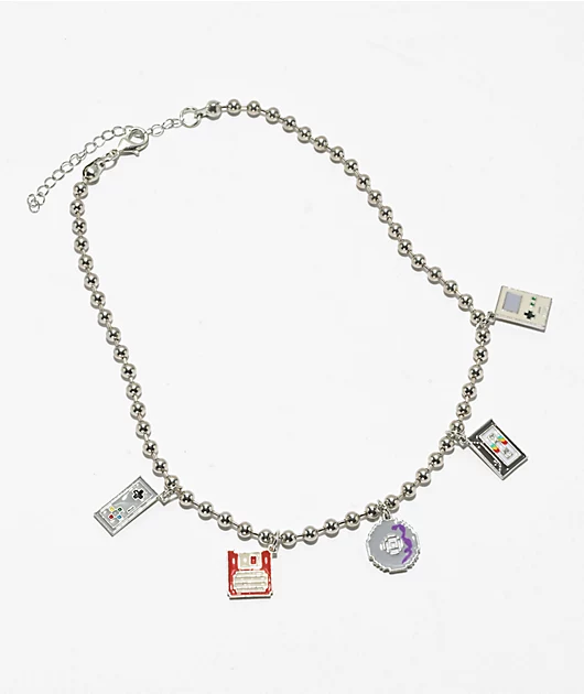 95237-stone-locket-throwback-silver-choker-necklace-2.webp Stone + Locket Throwback Silver Choker Necklace