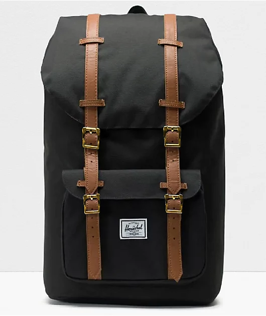 Herschel Supply Co. Little America Eco Black Backpack