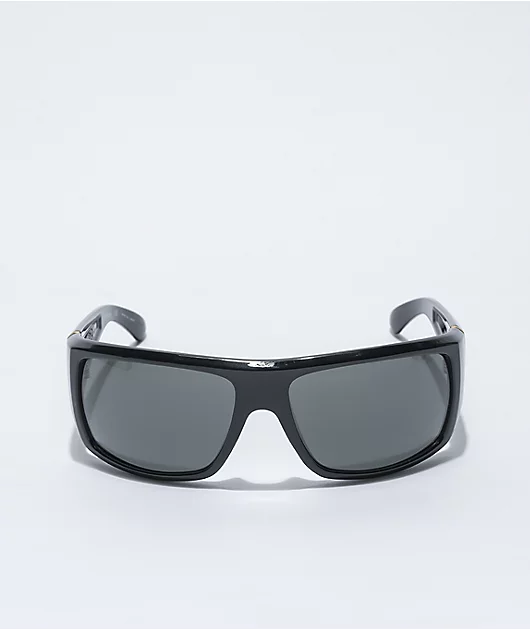Dragon Vantage Shiny Black Smoke Sunglasses